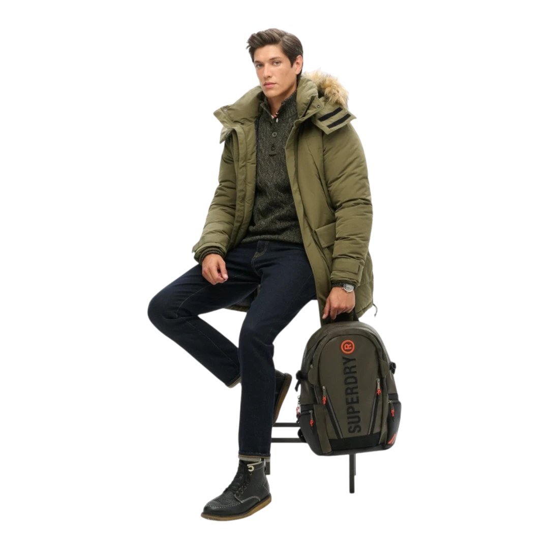 SUPERDRY UNISEX RUKSAK MASLINASTA 52816