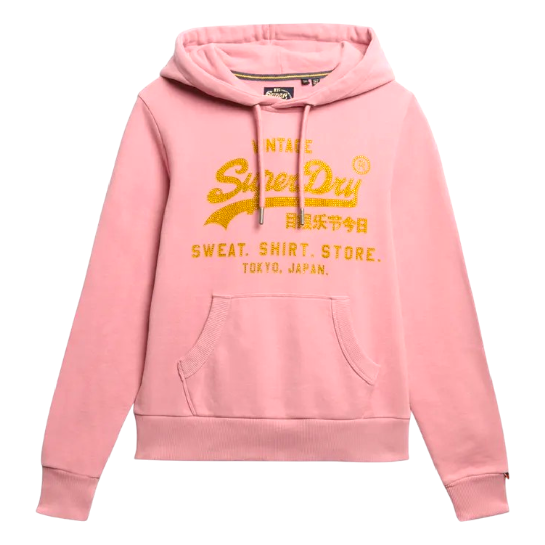 SUPERDRY ŽENSKA DUKSERICA ROZA 43187