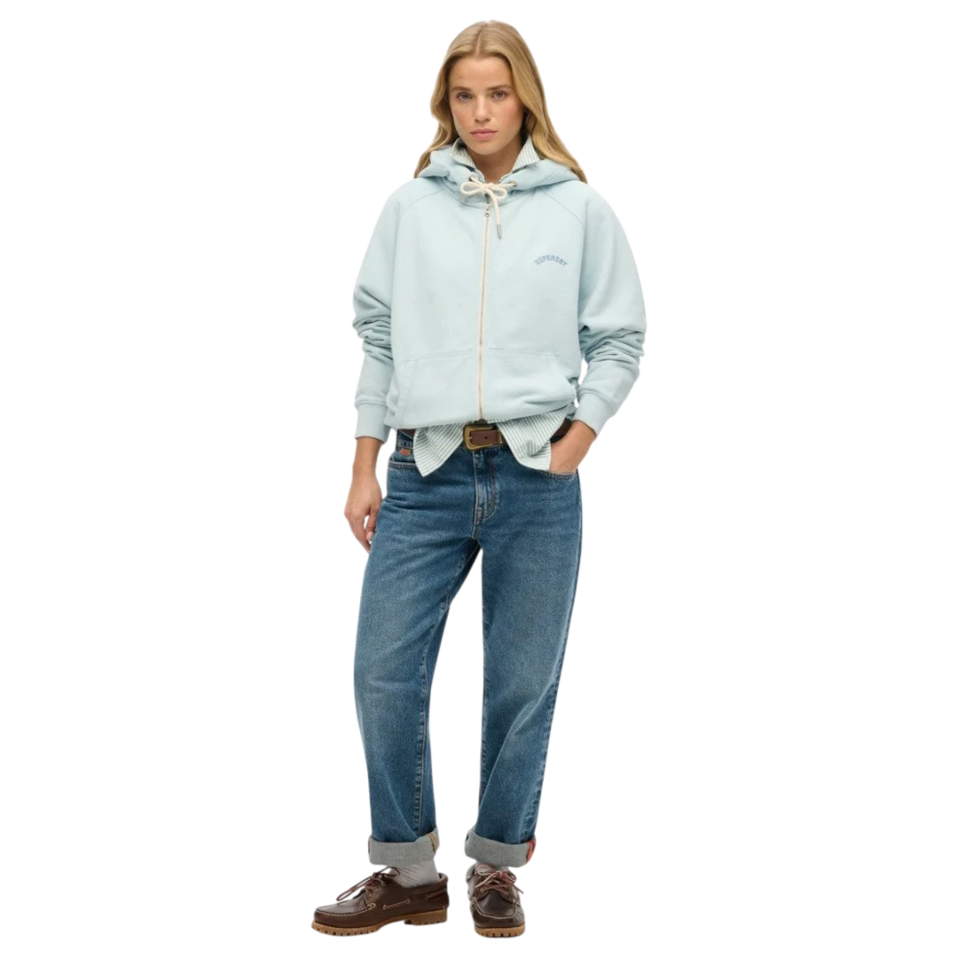 SUPERDRY ŽENSKA DUKSERICA PLAVA 47663