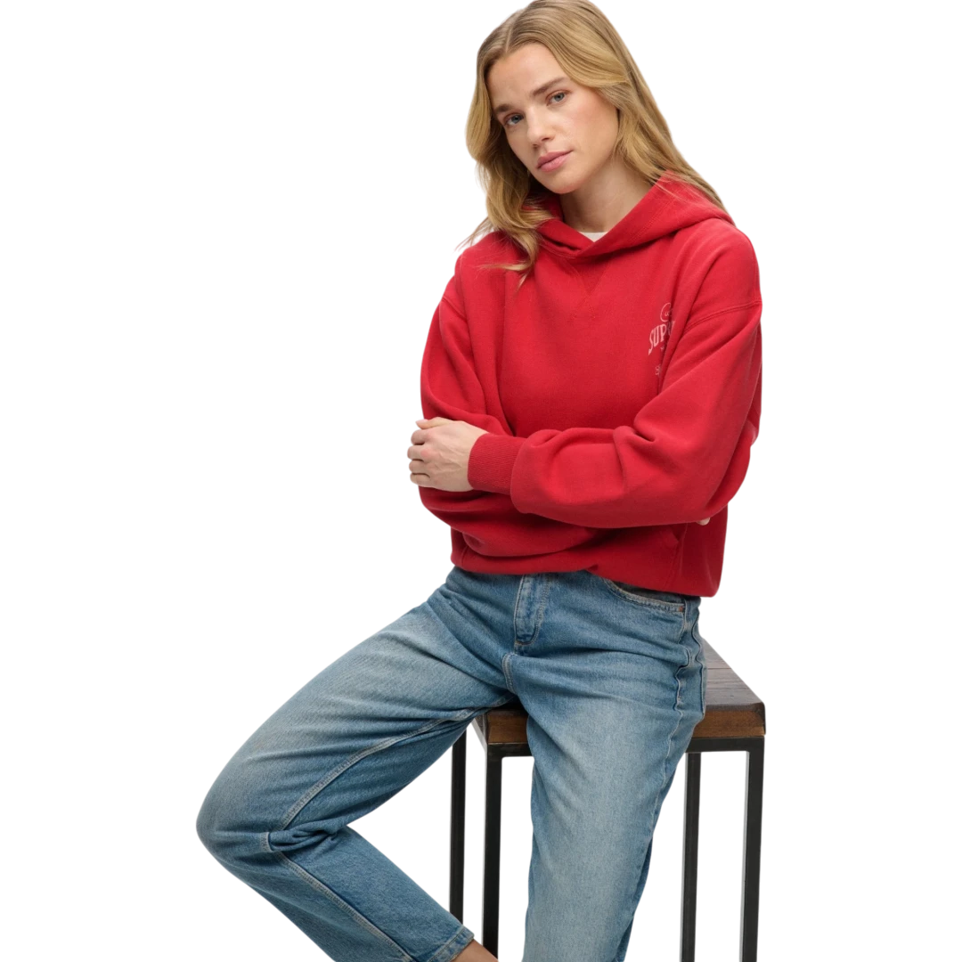 SUPERDRY ŽENSKA DUKSERICA CRVENA 50287