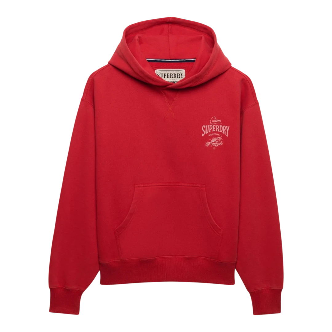 SUPERDRY ŽENSKA DUKSERICA CRVENA 50287