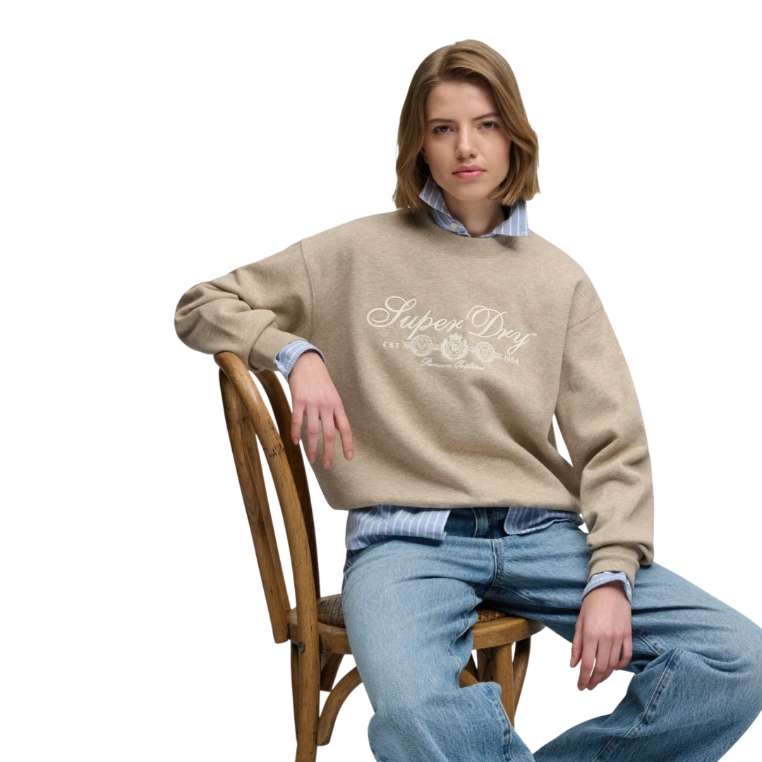 SUPERDRY ŽENSKA DUKSERICA BEŽ 52738