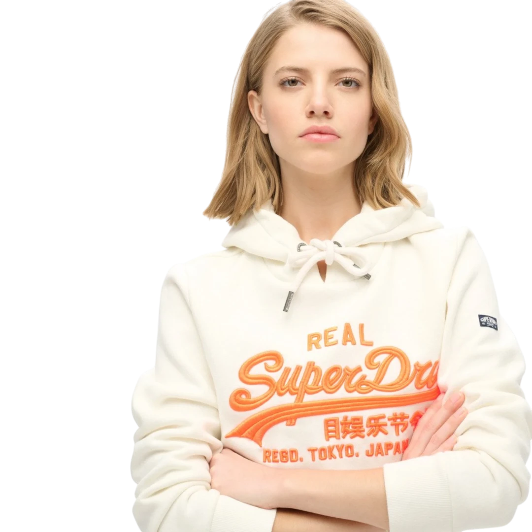 SUPERDRY ŽENSKA DUKSERICA BIJELA 52787