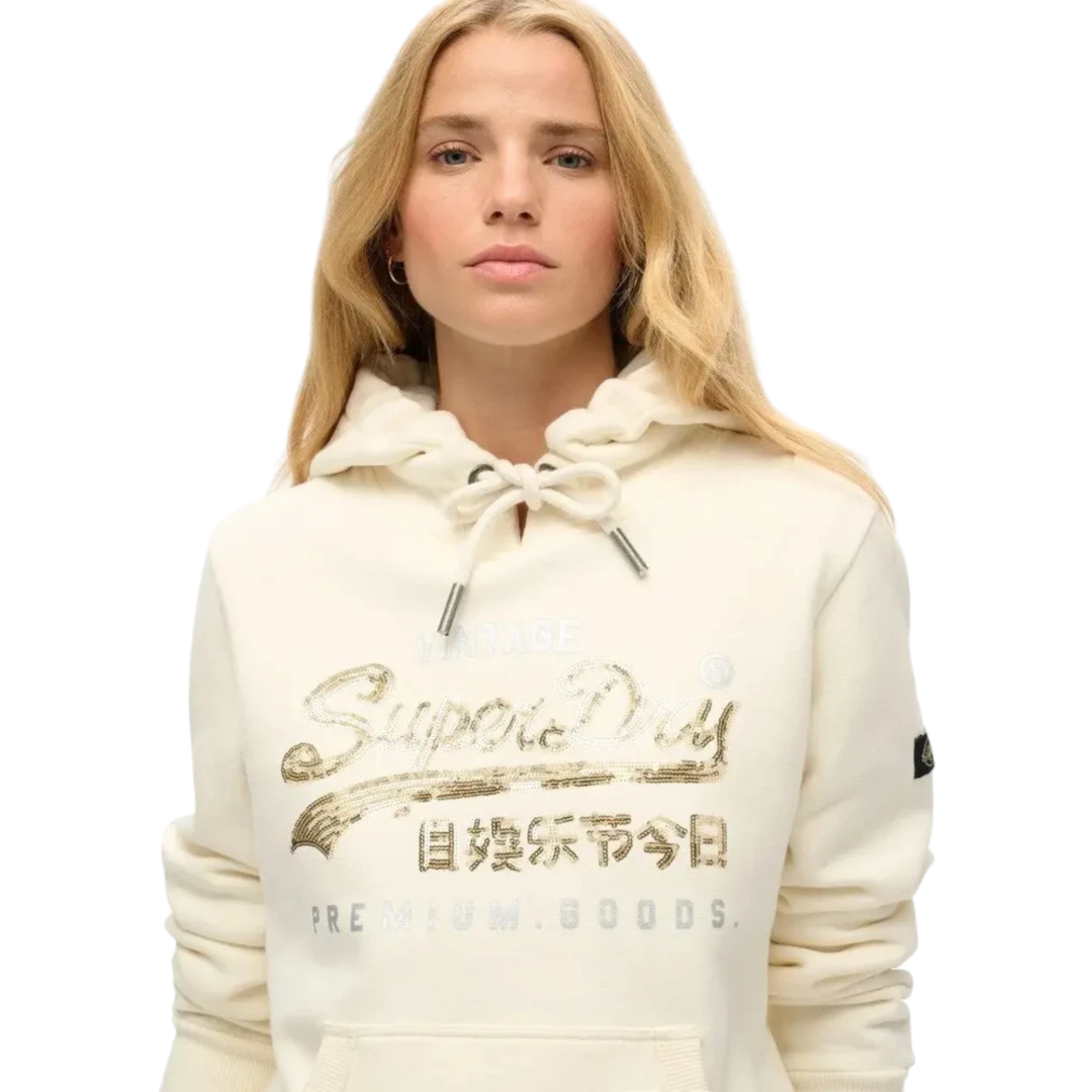 SUPERDRY ŽENSKA DUKSERICA BEŽ 52802