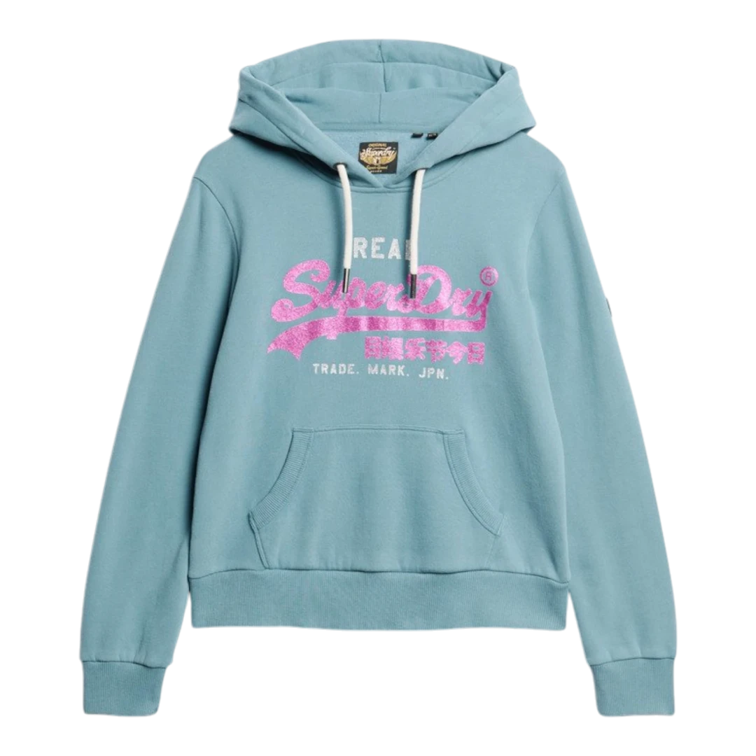 SUPERDRY ŽENSKA DUKSERICA PLAVA 52865