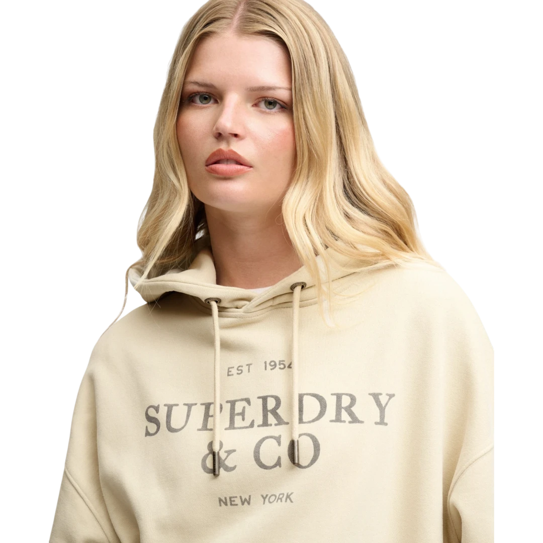 SUPERDRY ŽENSKA DUKSERICA BEŽ 53141