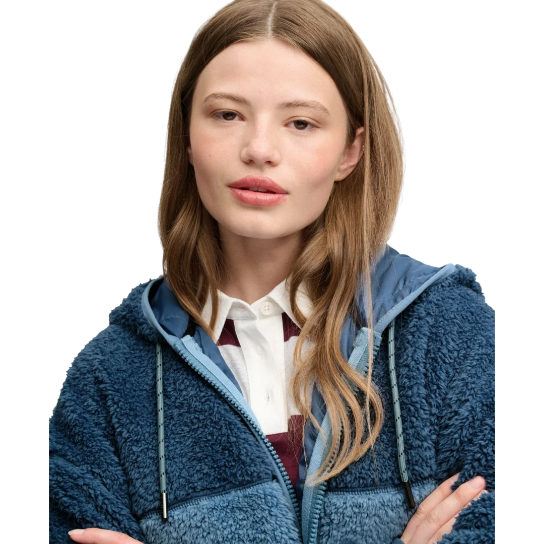 SUPERDRY ŽENSKA DUKSERICA PLAVA 53142