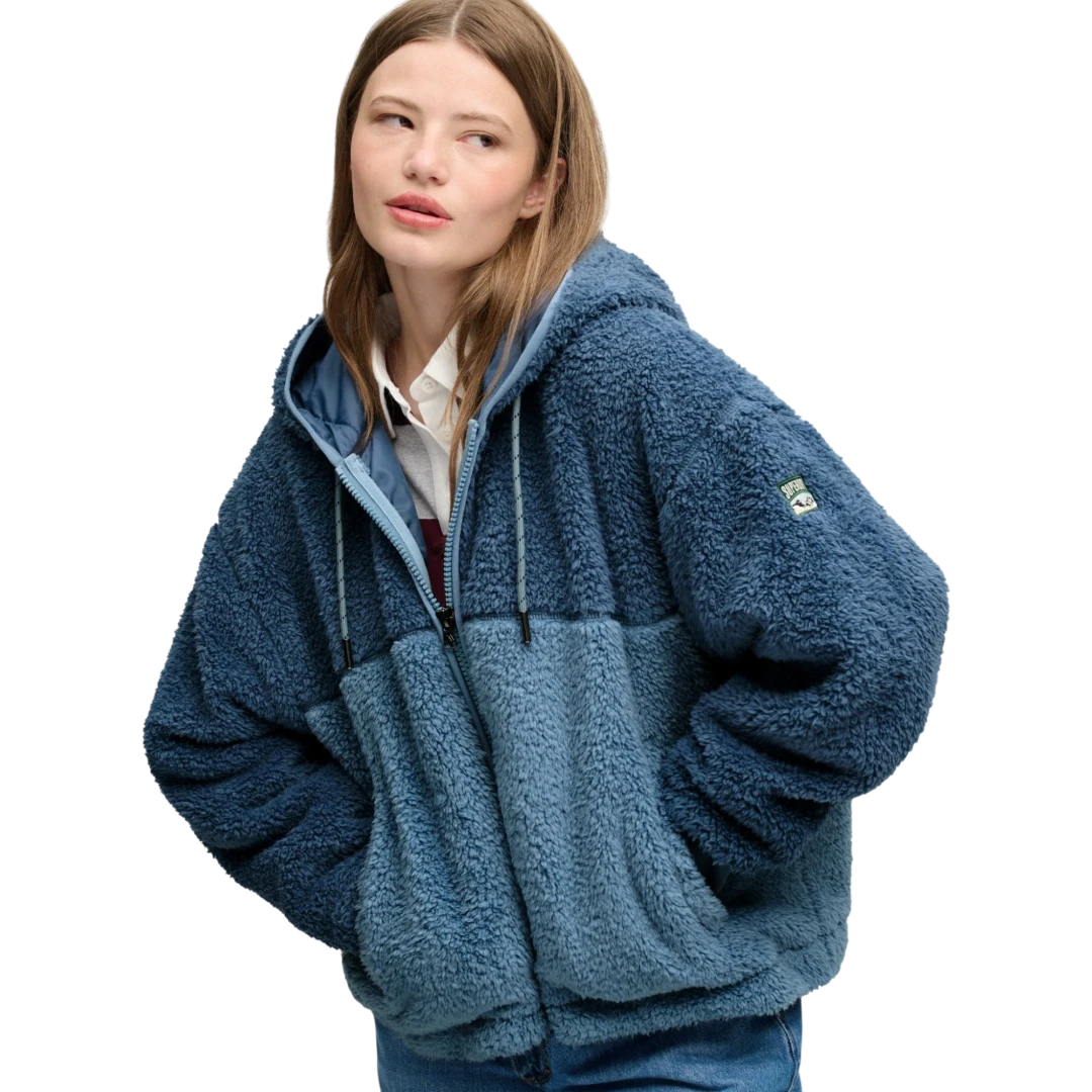 SUPERDRY ŽENSKA DUKSERICA PLAVA 53142