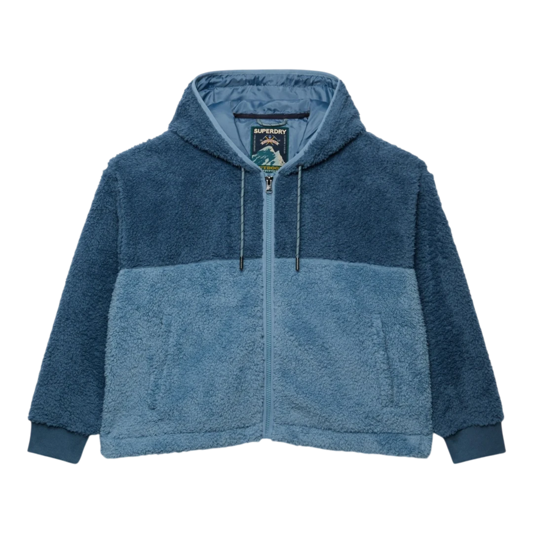 SUPERDRY ŽENSKA DUKSERICA PLAVA 53142