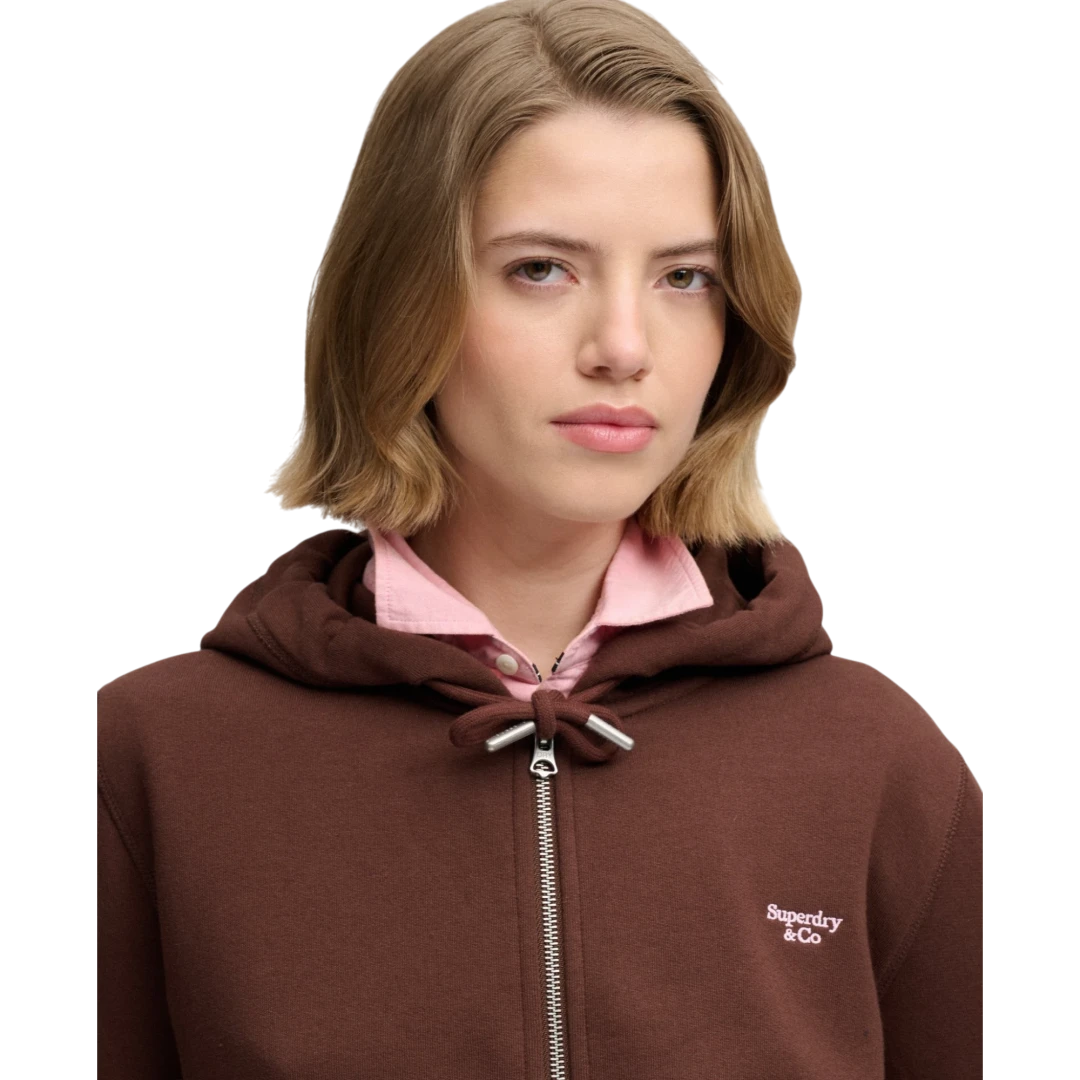 SUPERDRY ŽENSKA DUKSERICA SMEĐA 53149