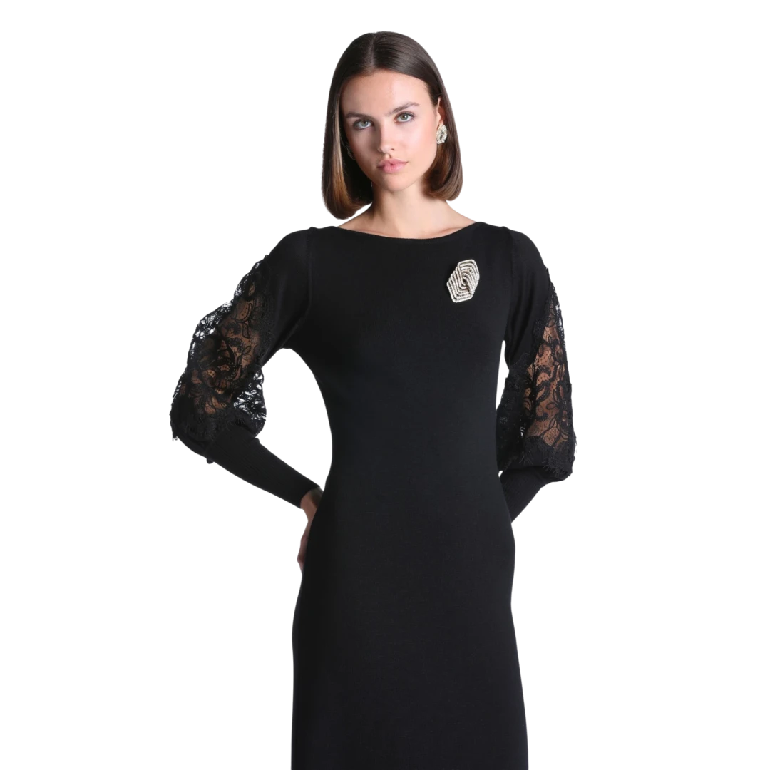 Luisa Spagnoli ŽENSKA HALJINA CRNA 54129