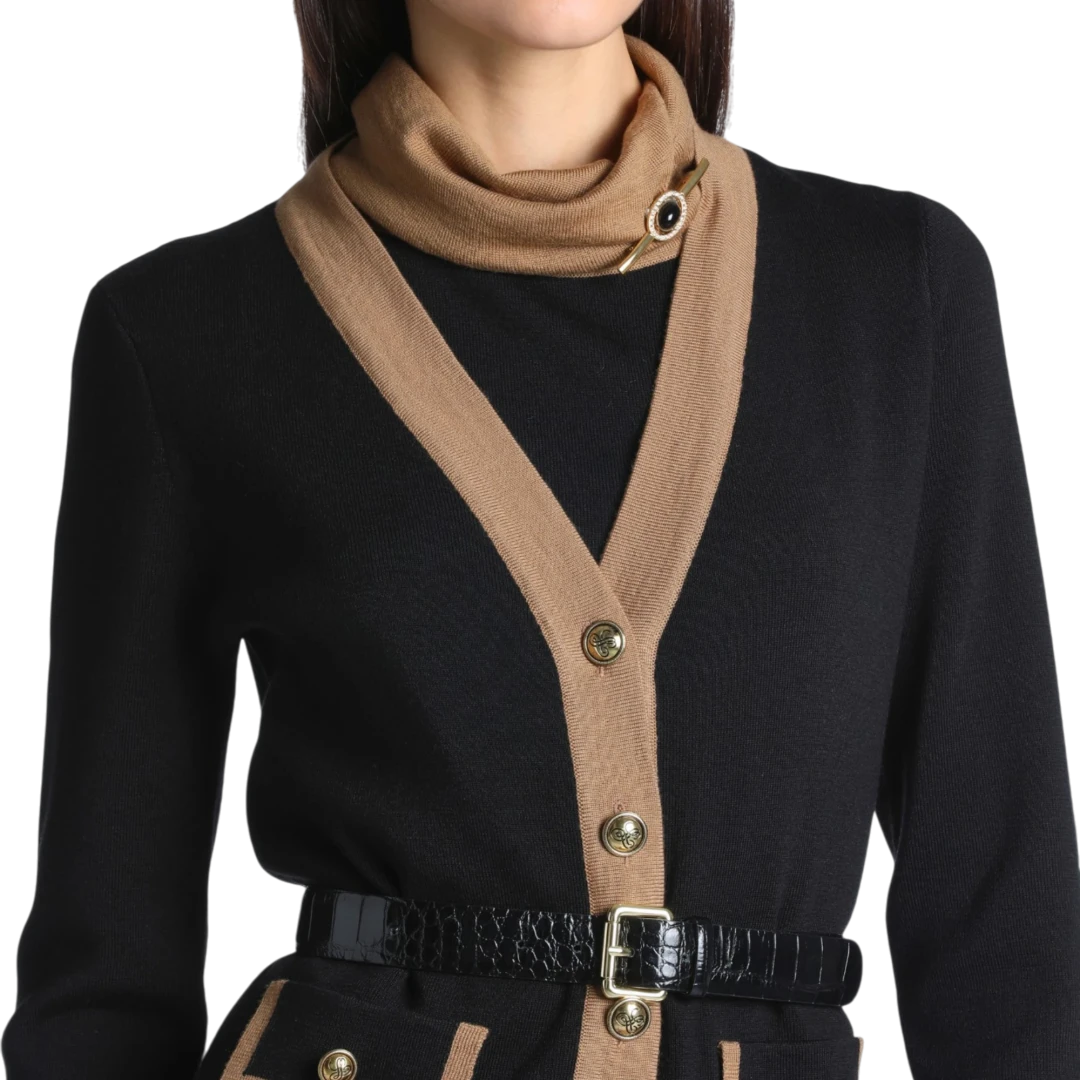Luisa Spagnoli ŽENSKA JAKNA CRNA 54168