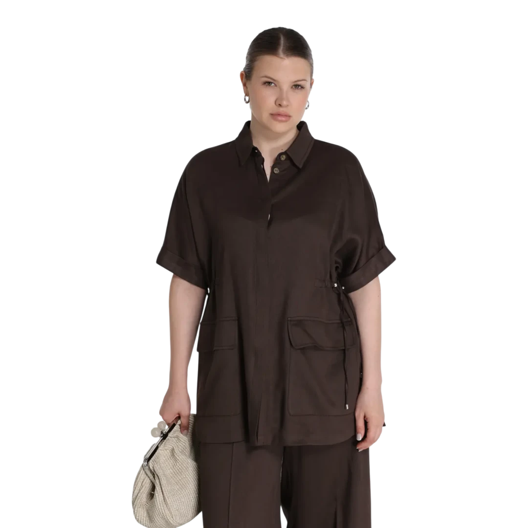 MARINA RINALDI ŽENSKA JAKNA SMEĐA 50447