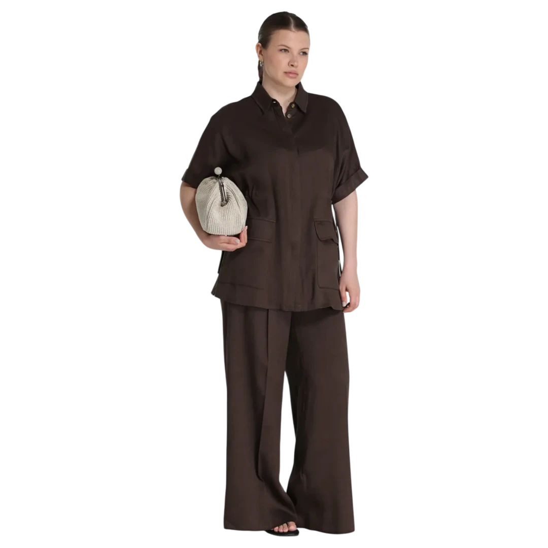 MARINA RINALDI ŽENSKA JAKNA SMEĐA 50447