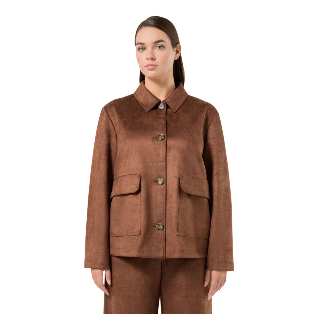 MARINA RINALDI ŽENSKA JAKNA SMEĐA 51930