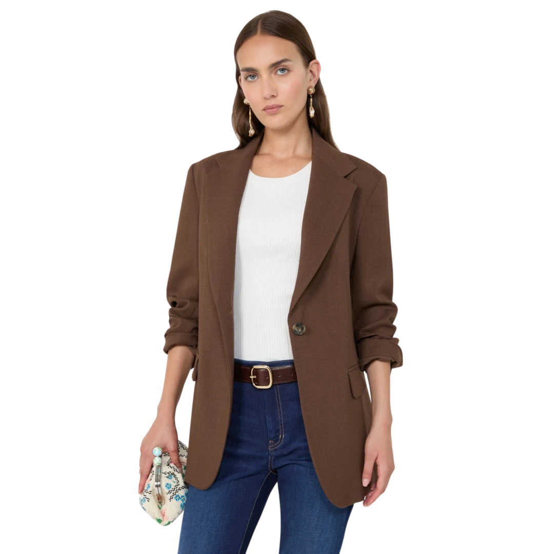 MAX MARA WEEKEND ŽENSKA JAKNA SMEĐA 51945