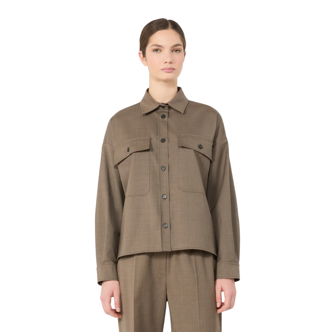 MAX MARA WEEKEND ŽENSKA JAKNA SMEĐA 51952