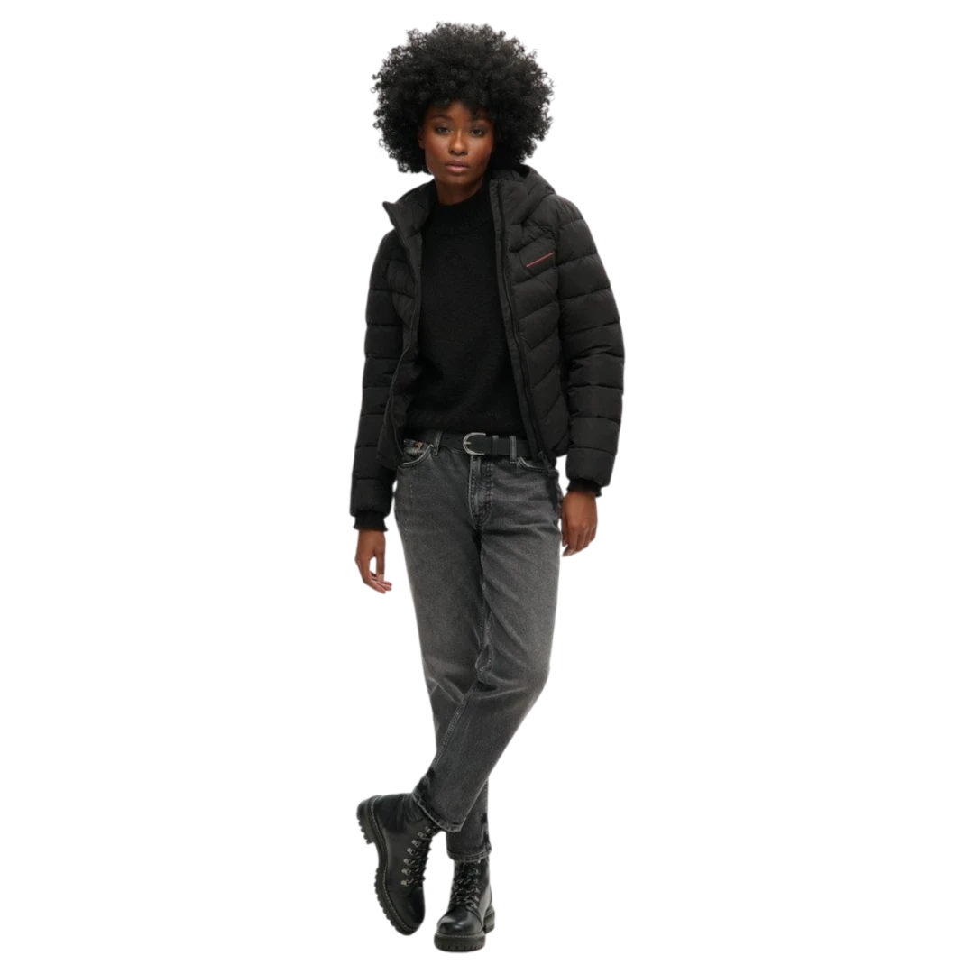 SUPERDRY ŽENSKA JAKNA CRNA 47668