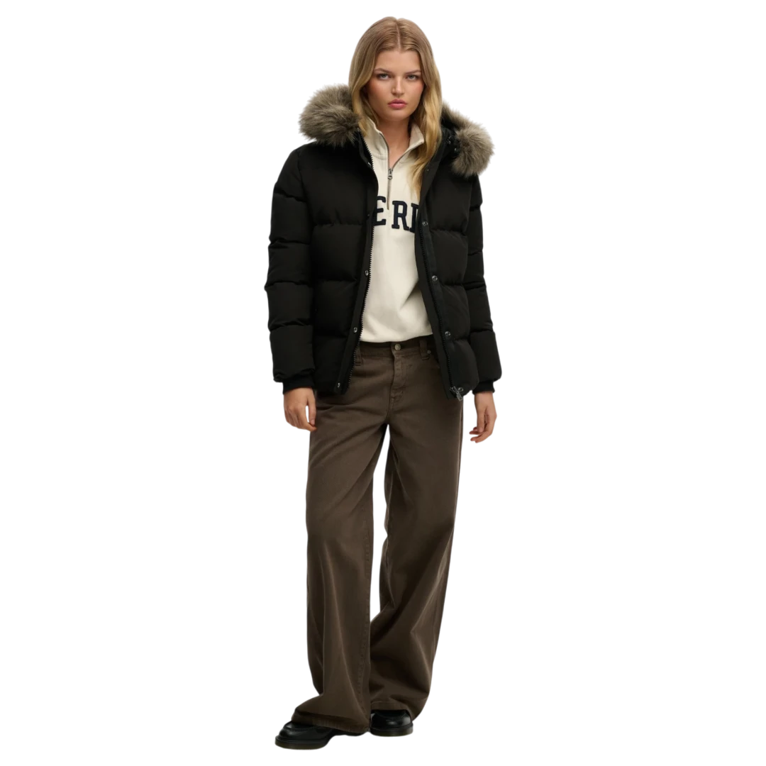SUPERDRY ŽENSKA JAKNA CRNA 52734