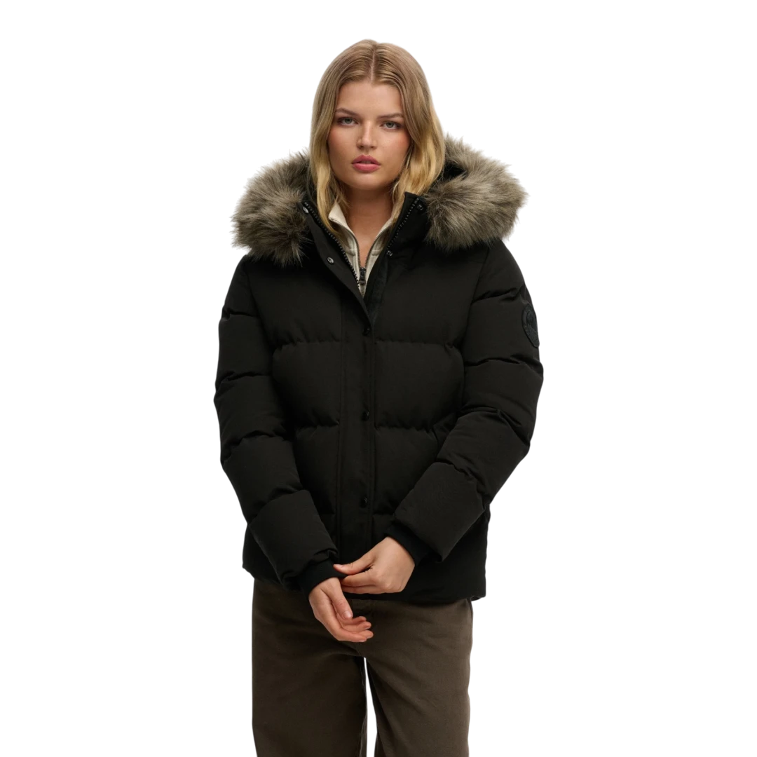 SUPERDRY ŽENSKA JAKNA CRNA 52734