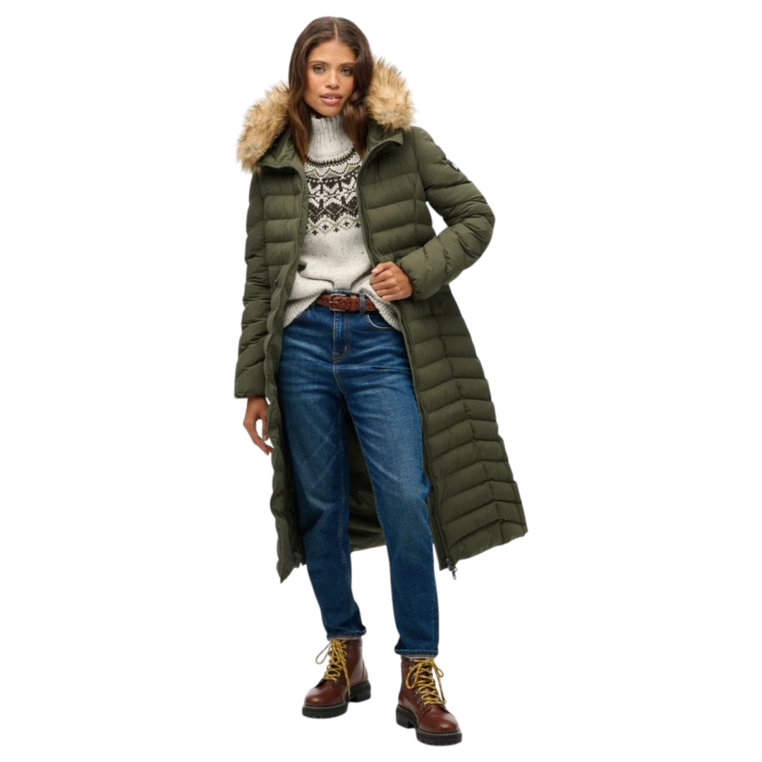 SUPERDRY ŽENSKA JAKNA MASLINASTA 52805