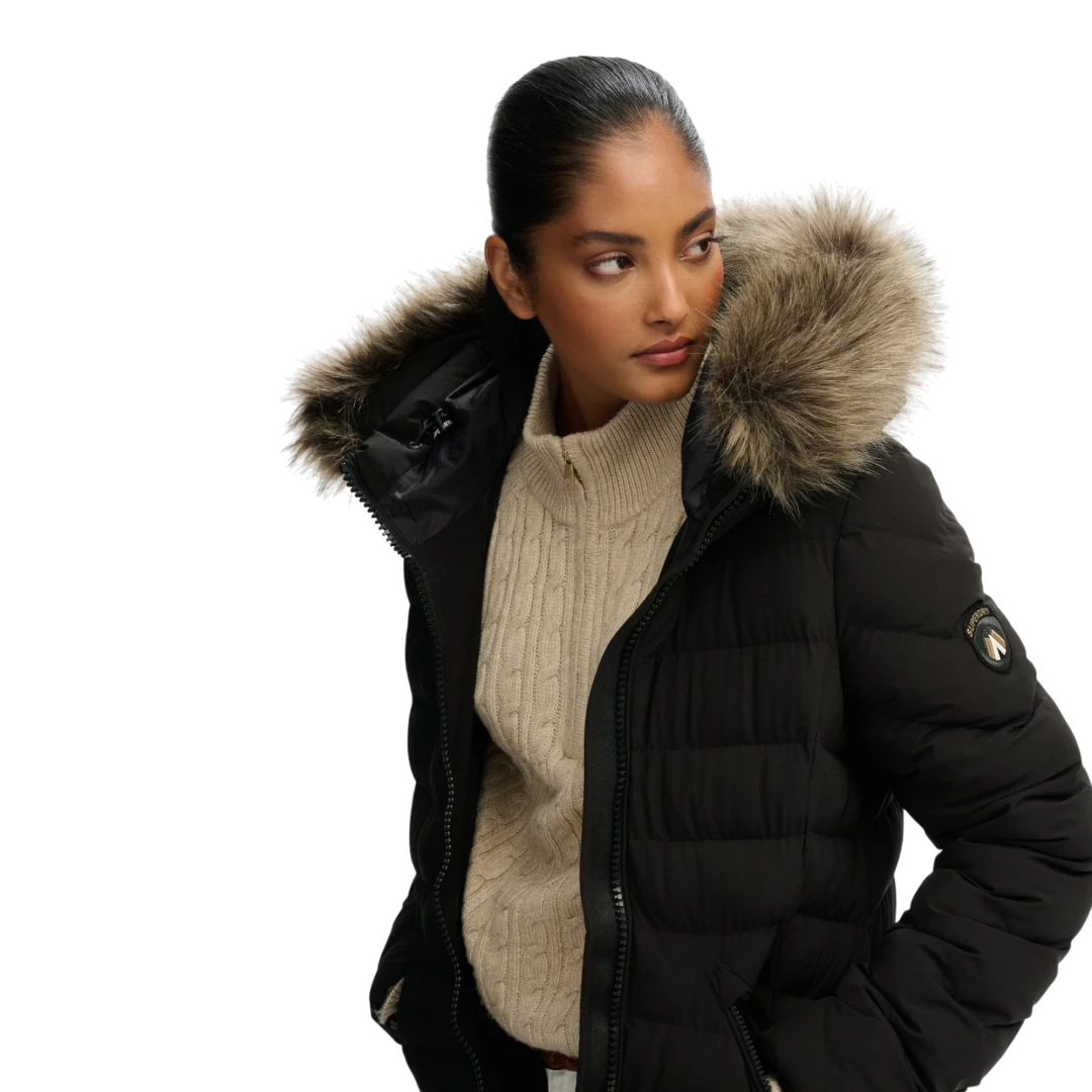 SUPERDRY ŽENSKA JAKNA CRNA 52831
