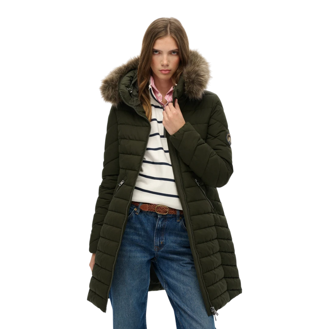 SUPERDRY ŽENSKA JAKNA MASLINASTA 52879