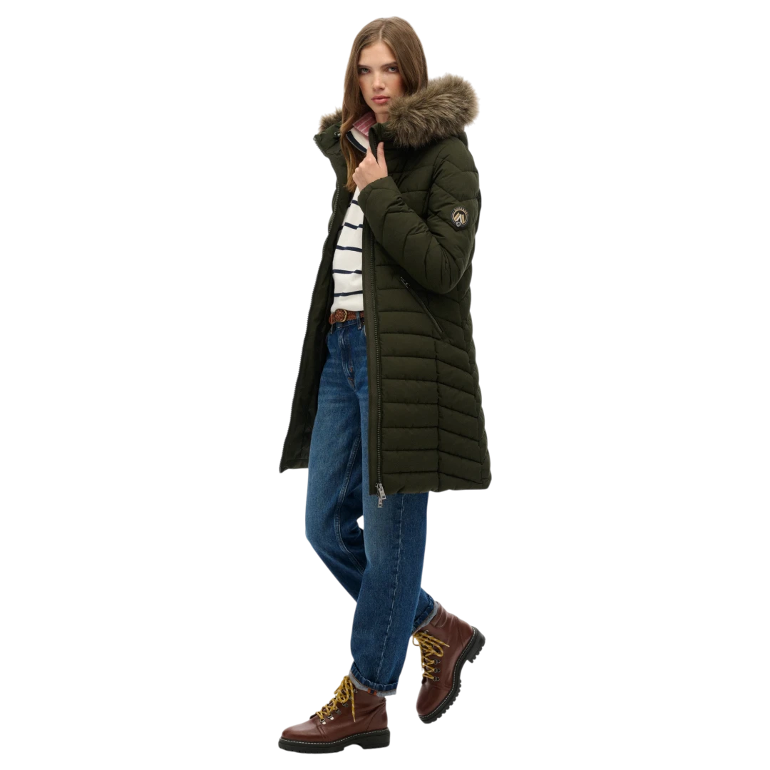 SUPERDRY ŽENSKA JAKNA MASLINASTA 52879
