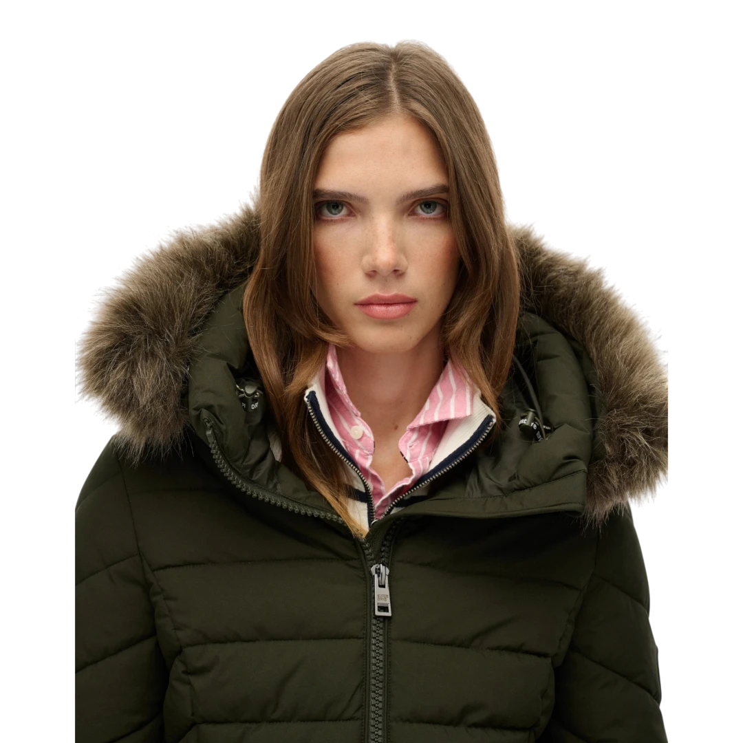 SUPERDRY ŽENSKA JAKNA MASLINASTA 52879