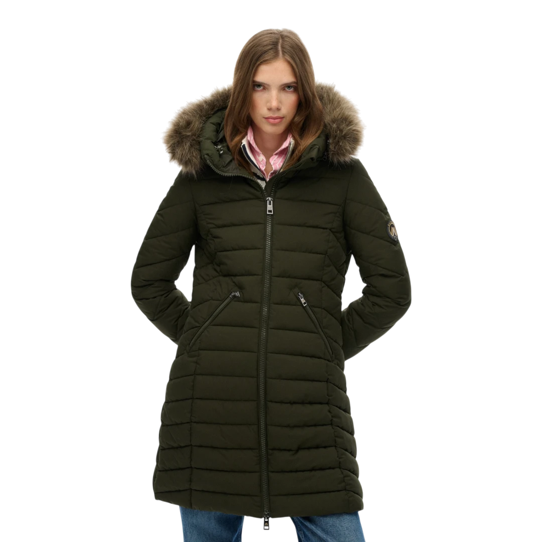 SUPERDRY ŽENSKA JAKNA MASLINASTA 52879