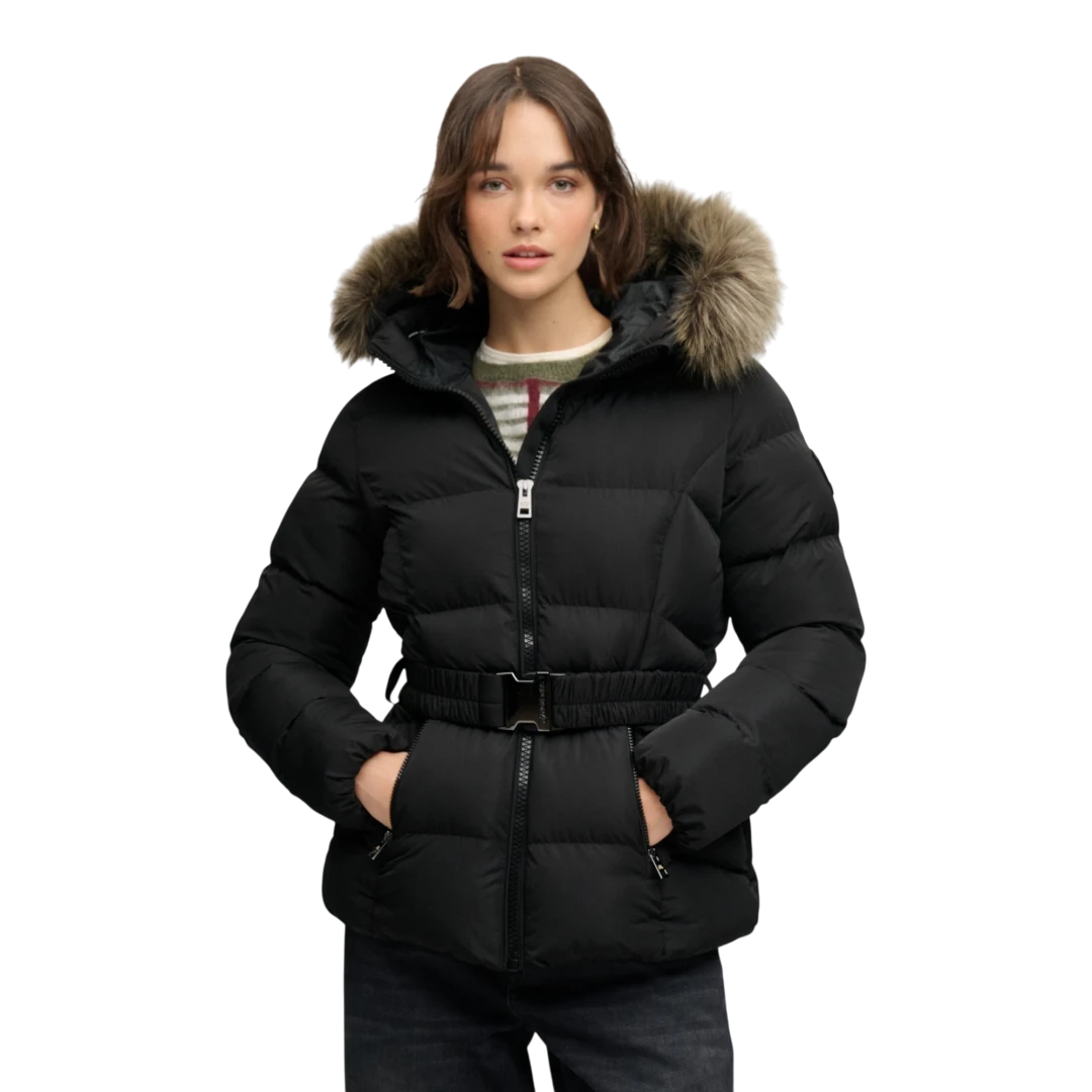 SUPERDRY ŽENSKA JAKNA CRNA 53151