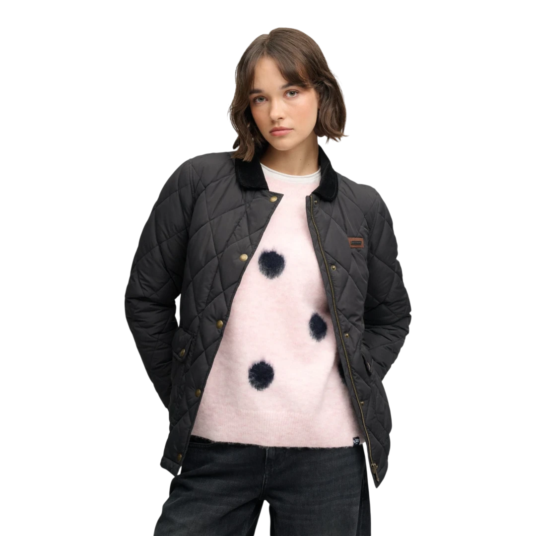 SUPERDRY ŽENSKA JAKNA CRNA 53152