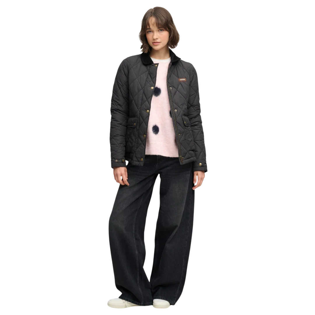 SUPERDRY ŽENSKA JAKNA CRNA 53152
