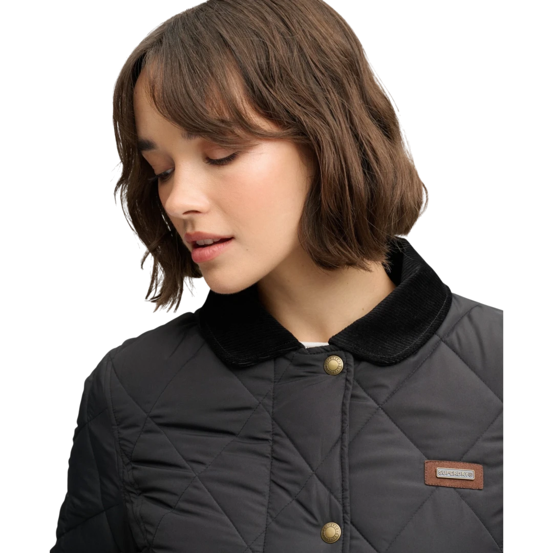 SUPERDRY ŽENSKA JAKNA CRNA 53152