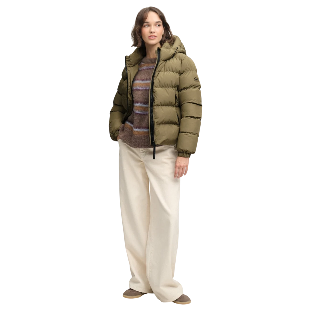 SUPERDRY ŽENSKA JAKNA MASLINASTA 53156