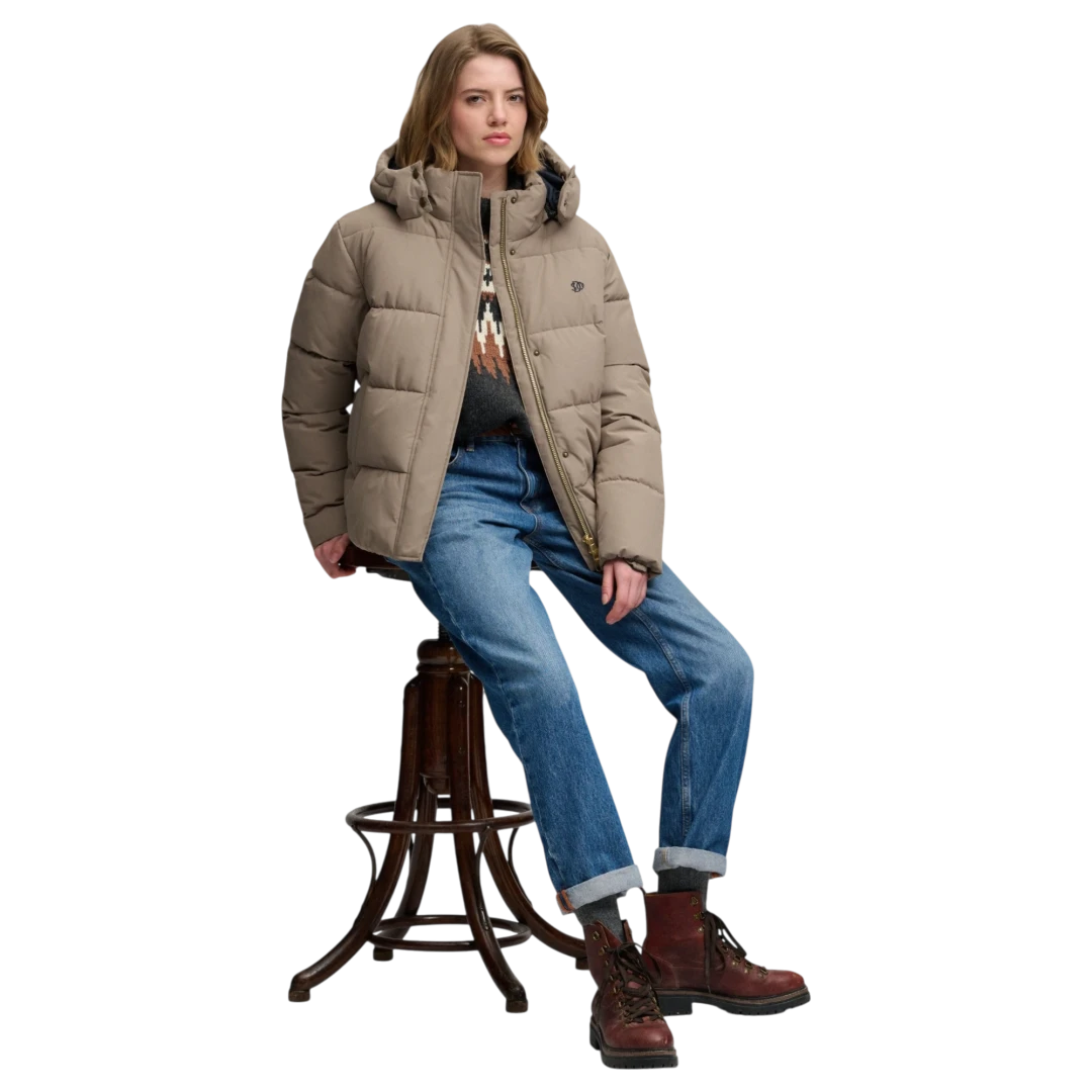 SUPERDRY ŽENSKA JAKNA SMEĐA 53168