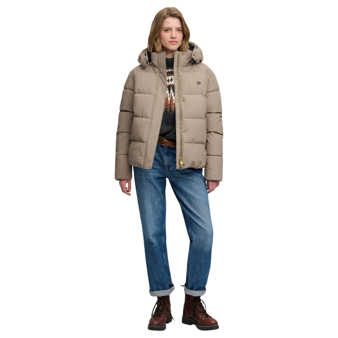 SUPERDRY ŽENSKA JAKNA SMEĐA 53168