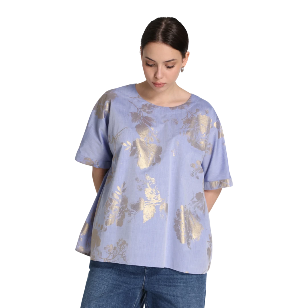 MARINA RINALDI ŽENSKA KOŠULJA PLAVA 37466