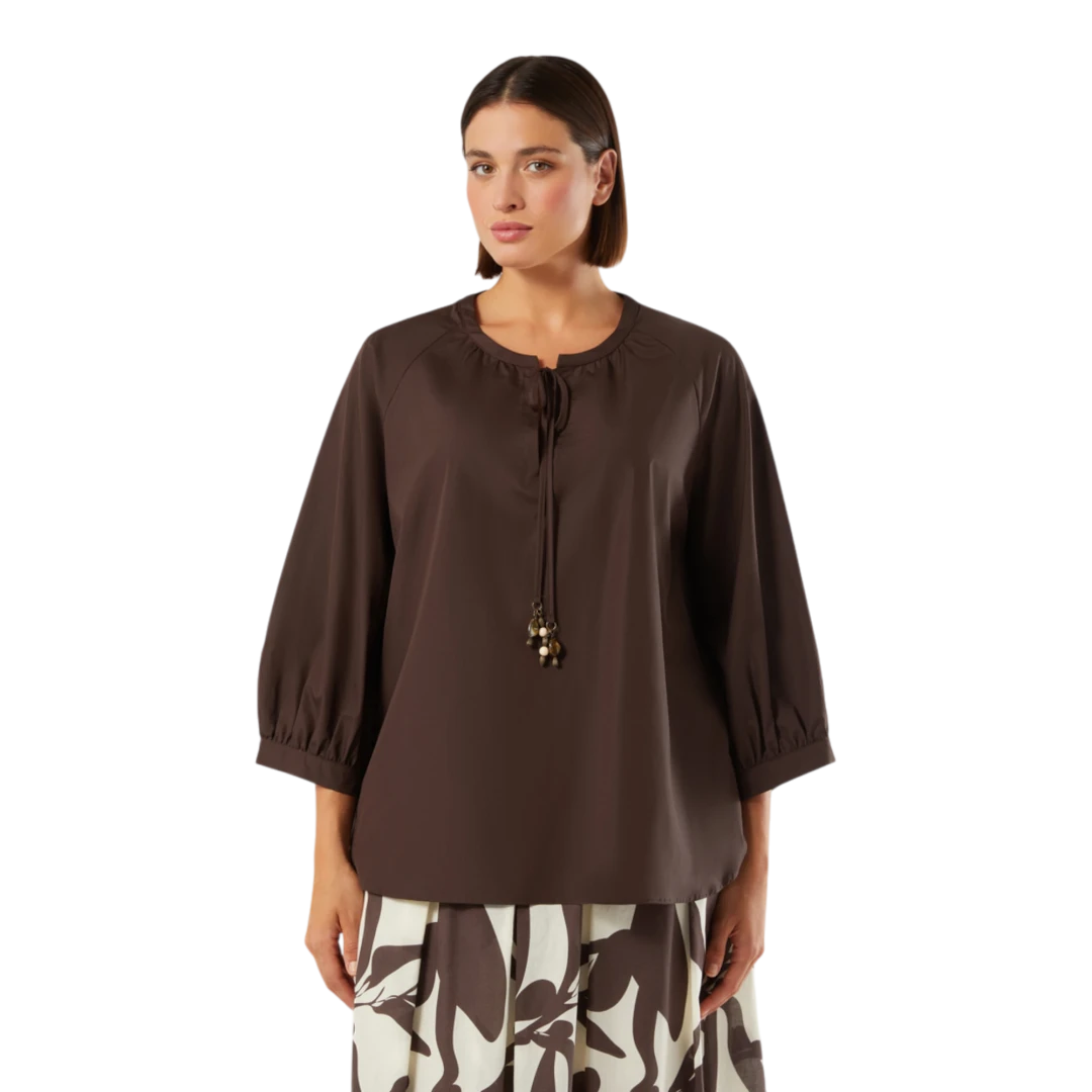 MARINA RINALDI ŽENSKA KOŠULJA SMEĐA 50437