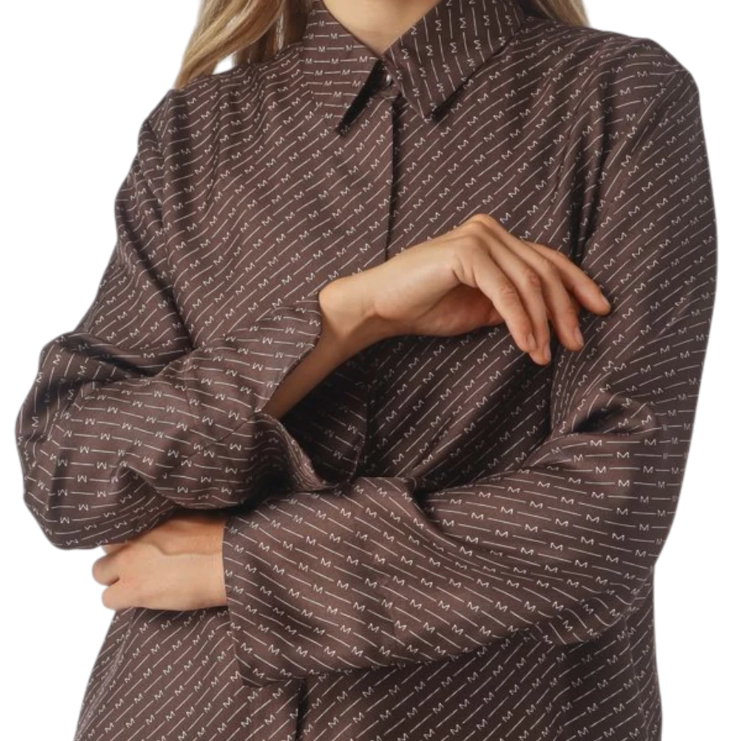 MM by Max Mara ŽENSKA KOŠULJA SMEĐA 52135