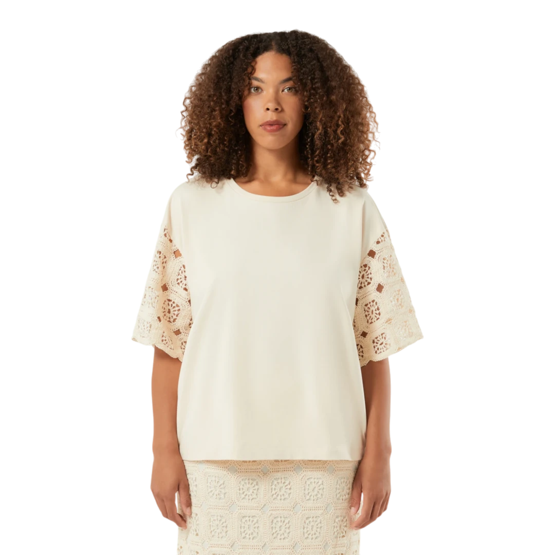 MARINA RINALDI ŽENSKA MAJICA BEŽ 50344