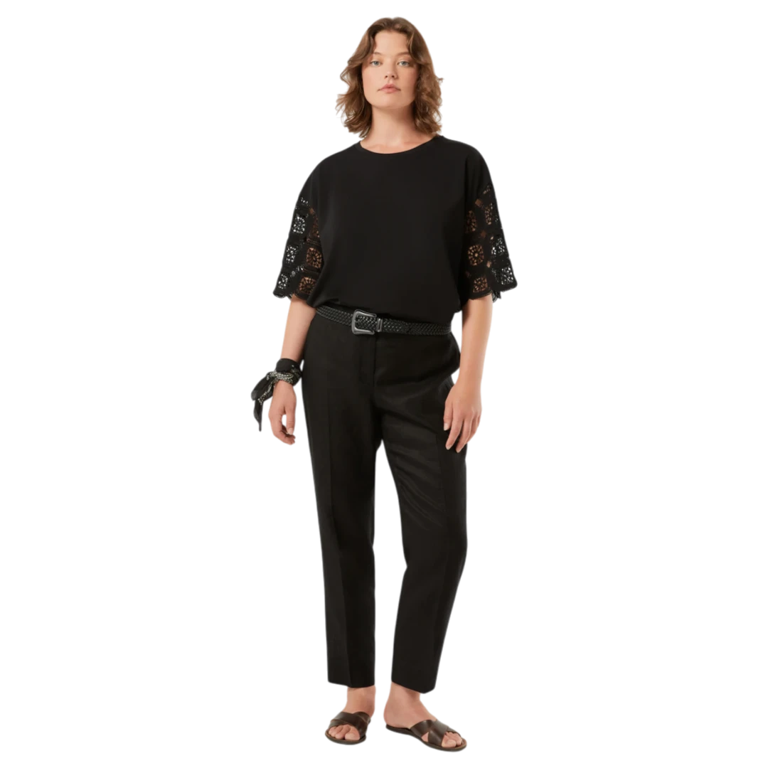 MARINA RINALDI ŽENSKA MAJICA CRNA 50345