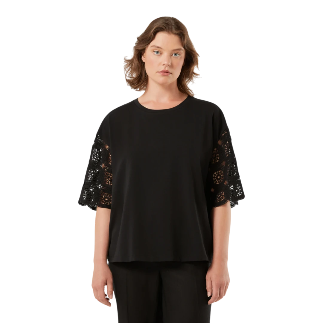 MARINA RINALDI ŽENSKA MAJICA CRNA 50345