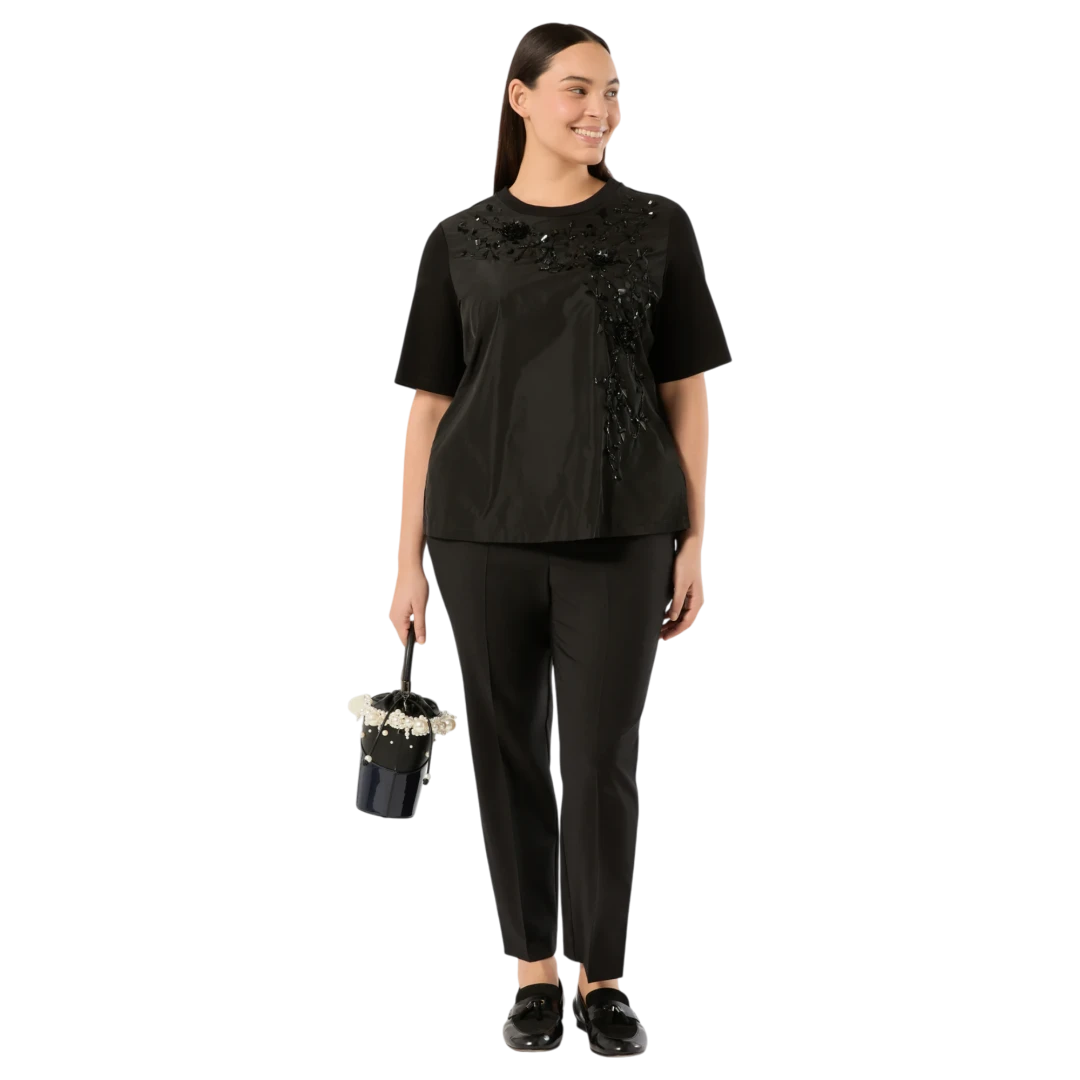 MARINA RINALDI ŽENSKA MAJICA CRNA 54391