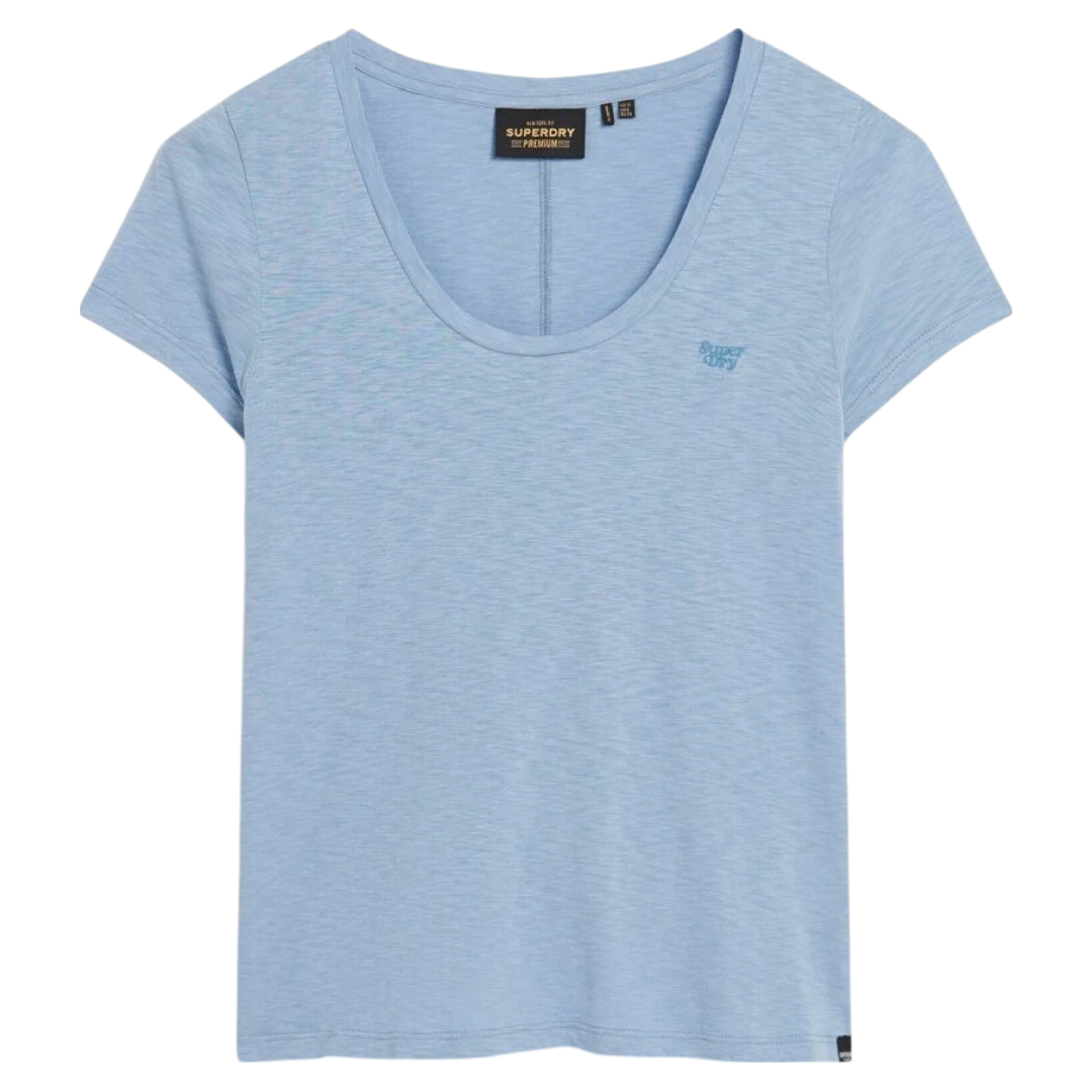 SUPERDRY ŽENSKA MAJICA PLAVA 42155