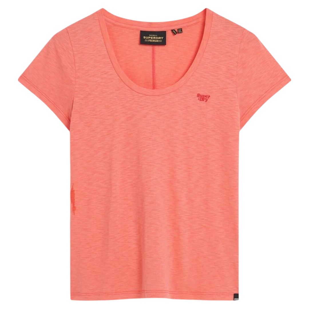 SUPERDRY ŽENSKA MAJICA NARANDŽASTA 42156
