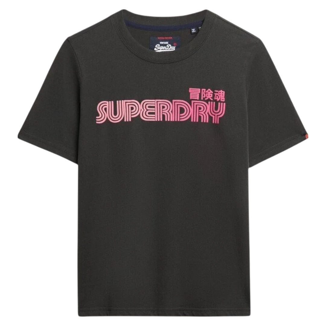SUPERDRY ŽENSKA MAJICA CRNA 42170