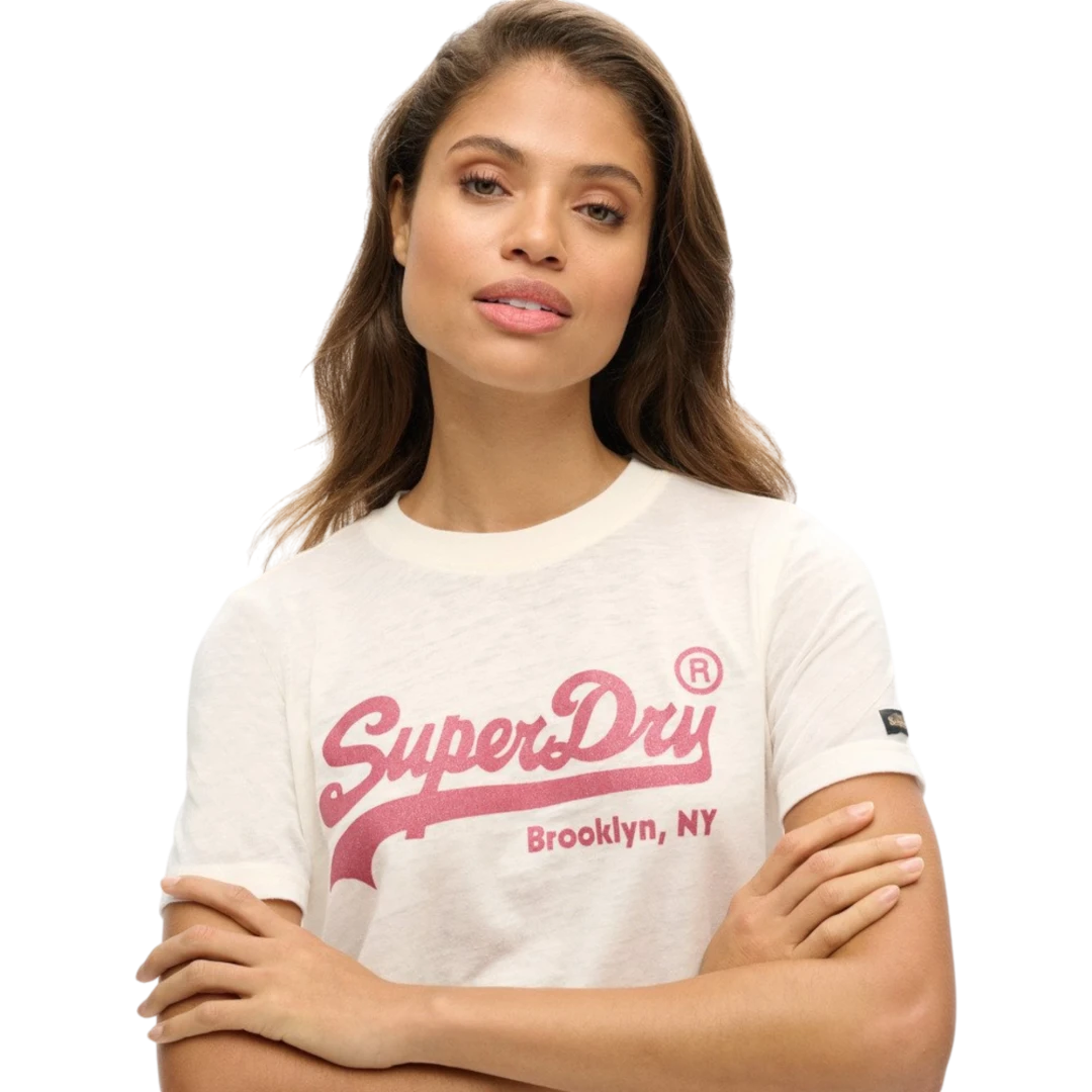 SUPERDRY ŽENSKA MAJICA BIJELA 47649