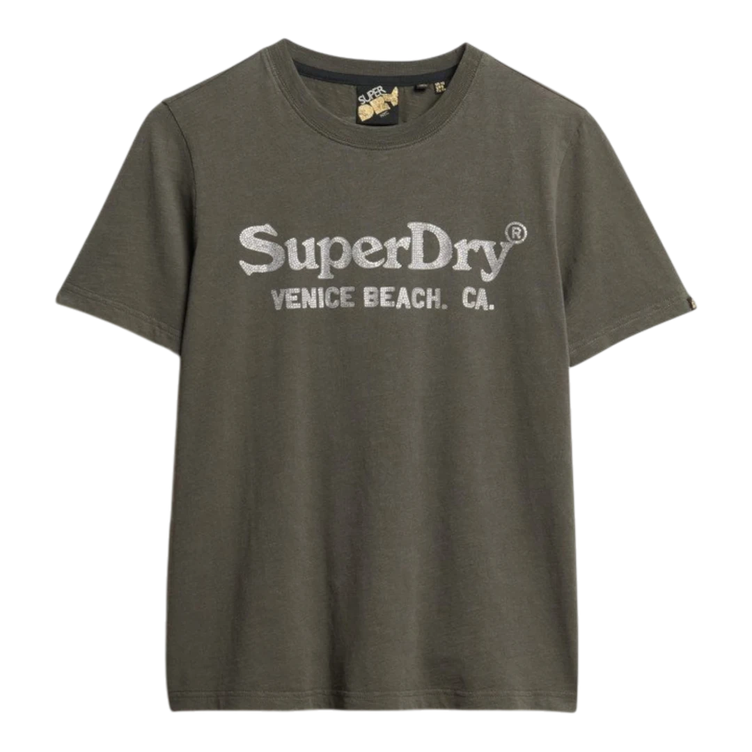 SUPERDRY ŽENSKA MAJICA CRNA 47651