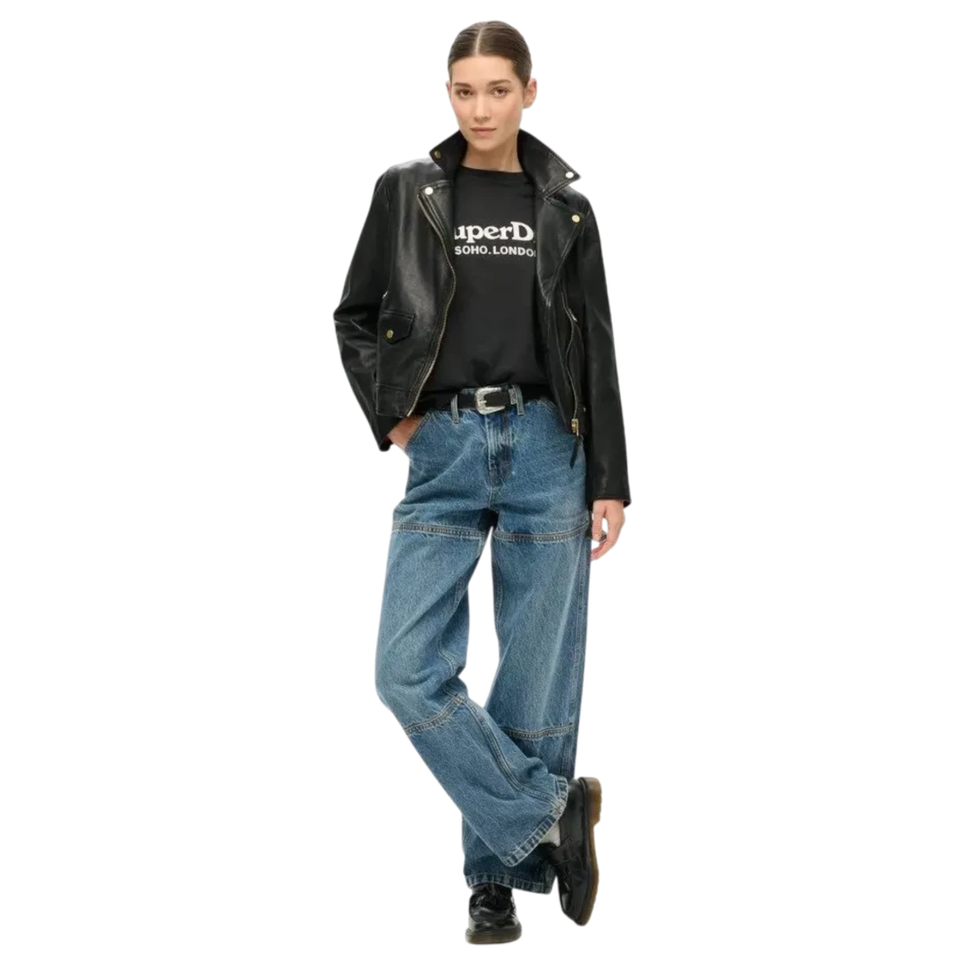 SUPERDRY ŽENSKA MAJICA CRNA 47653